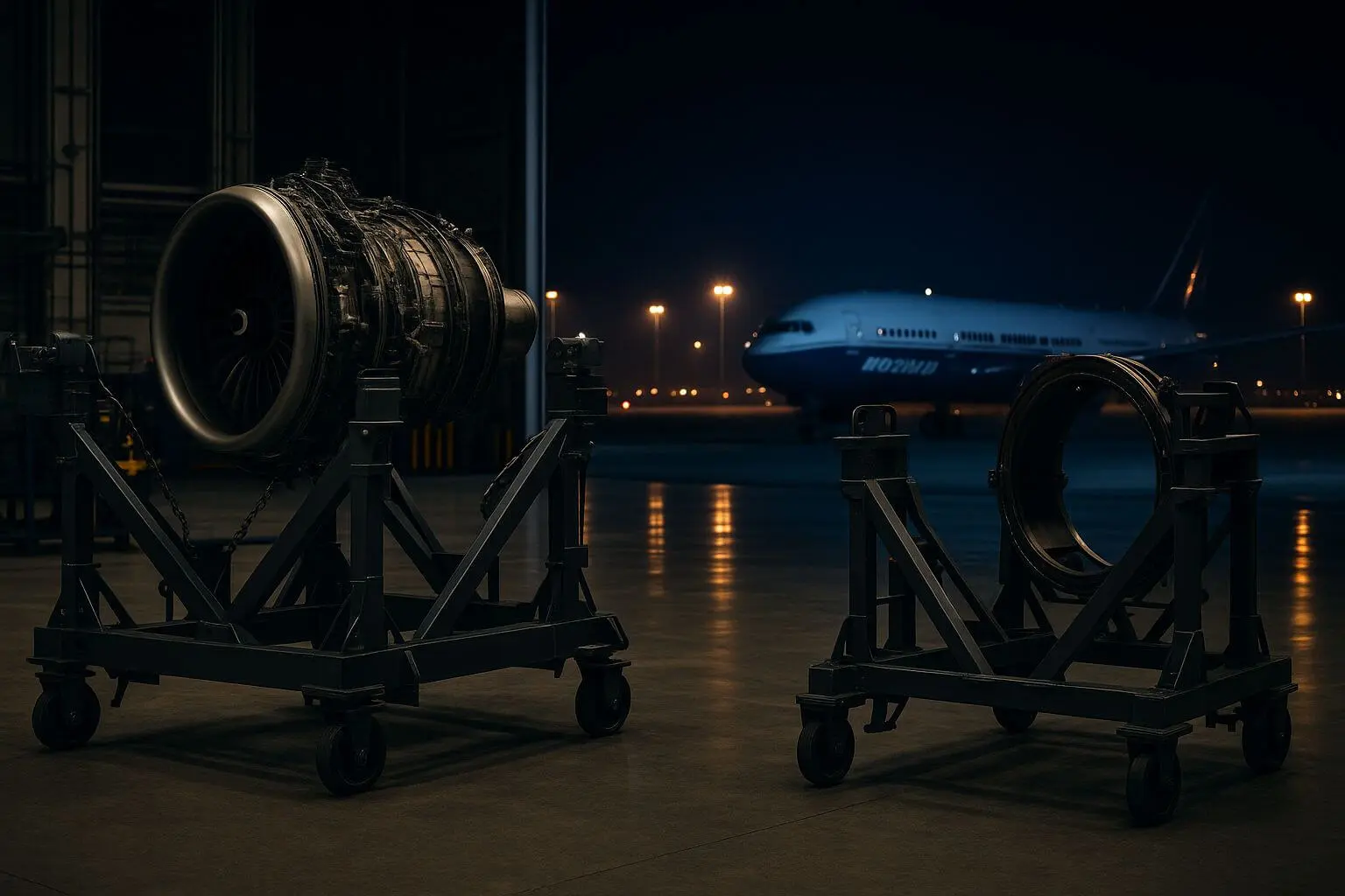 The Definitive Guide to Aircraft Engine Stands